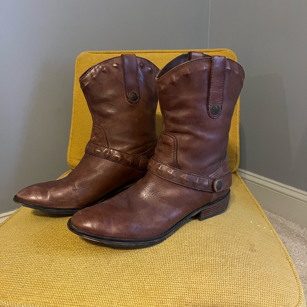 Ann Taylor Loft western cowboy boots size 10